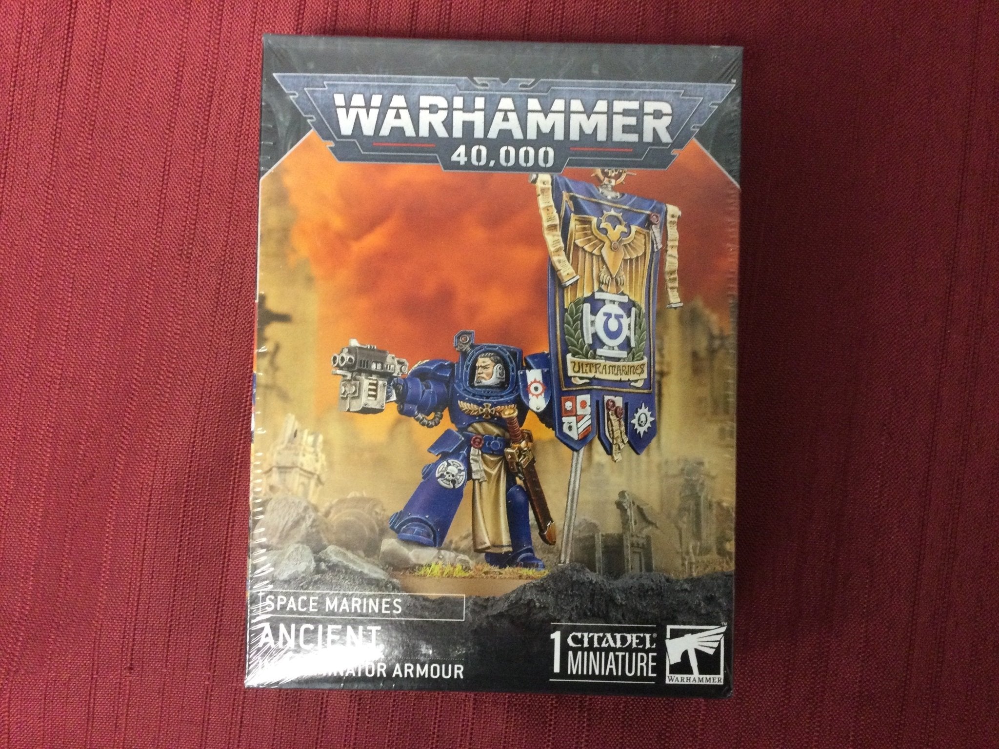 Warhammer 40k Space Marines Acient - WiredVillage Games - Games Workshop